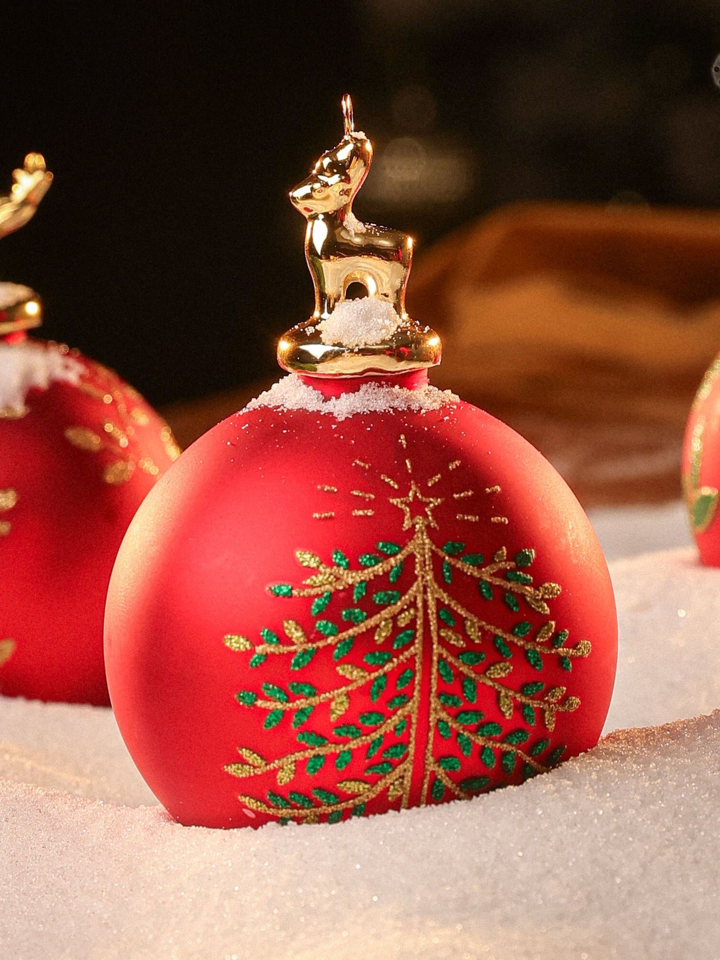 Red & green Christmas Ornaments