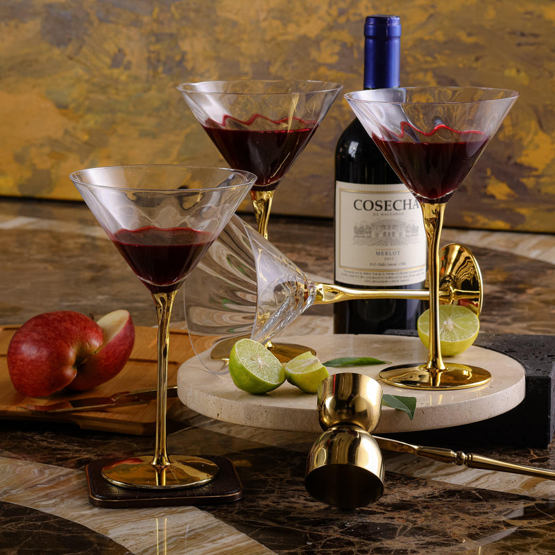 Royale Set Of 4 Martini Glasses