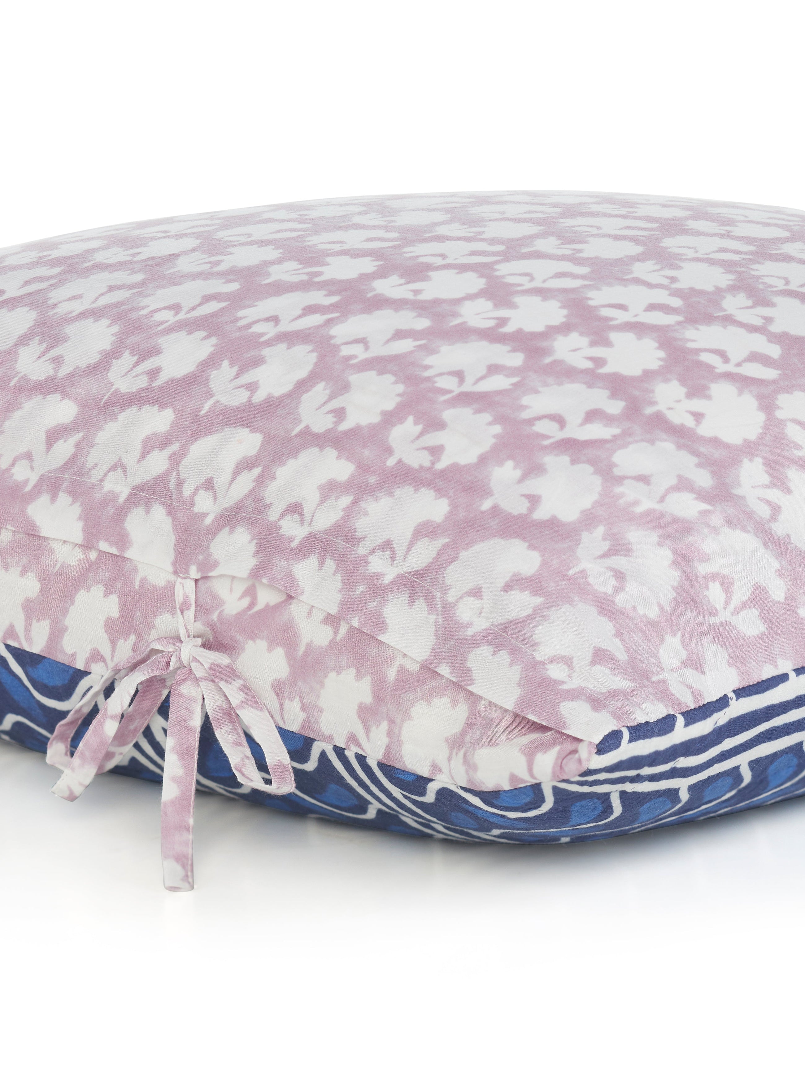 Mica Blue Quilted Sham - 26"x 26"