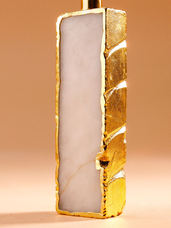 Bottle Opener - Semi Precious Stone - White