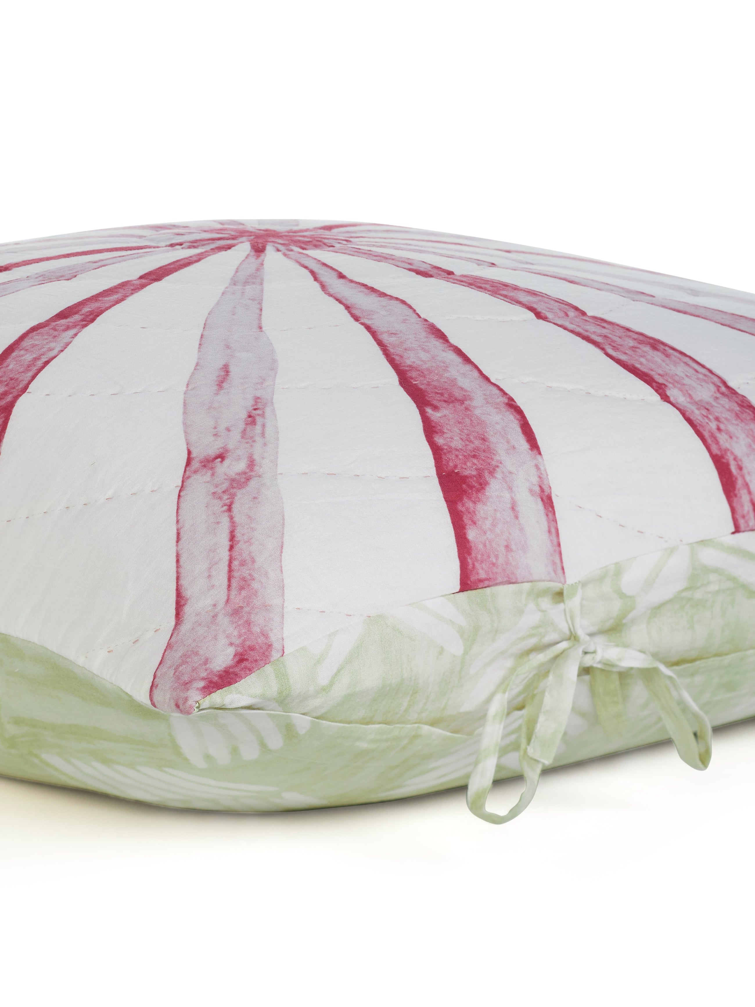 Ayna Red Quilted Sham - 26"x 26"