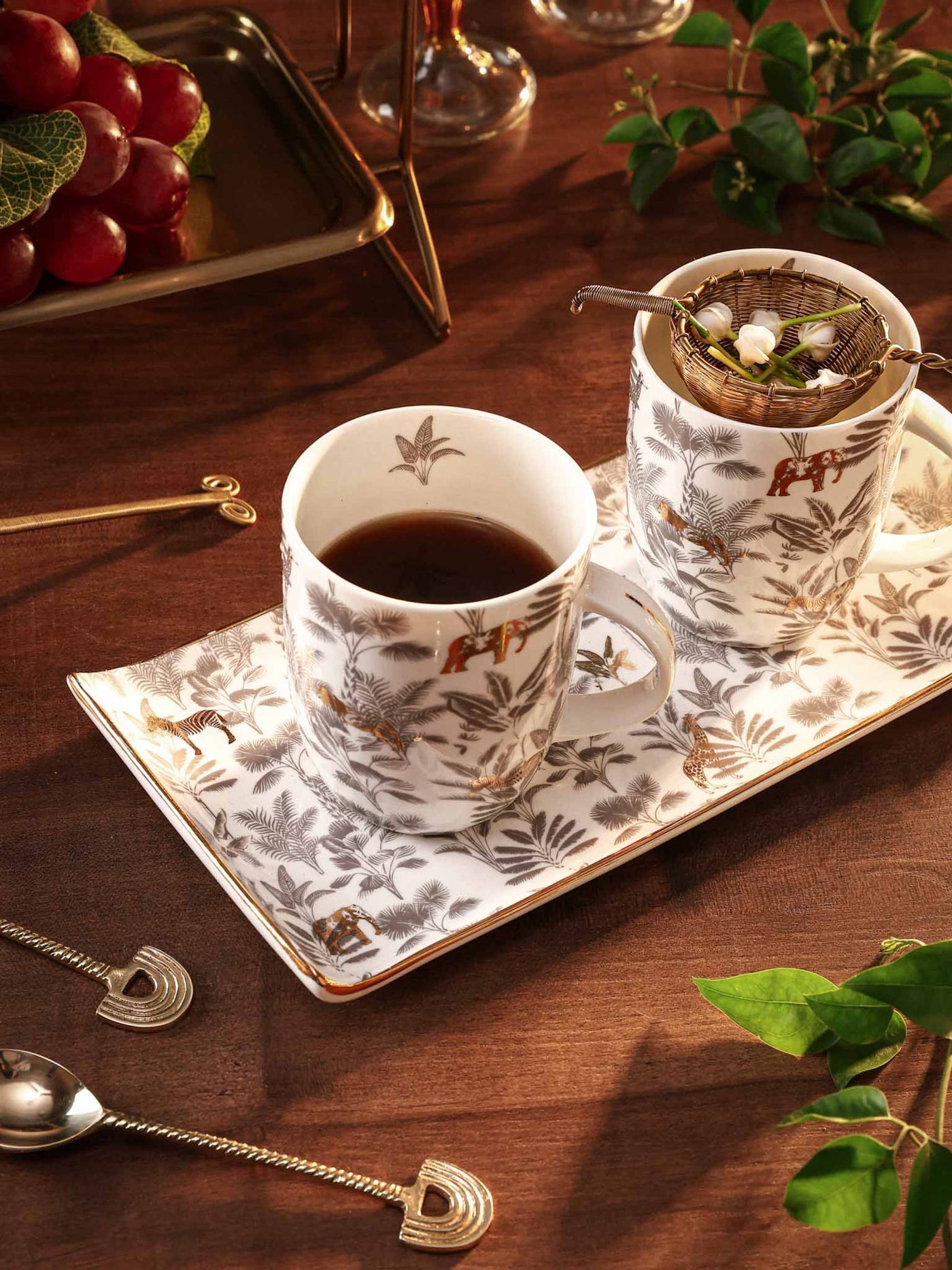 Mug & Platter Set Set of 3 - Madagascar