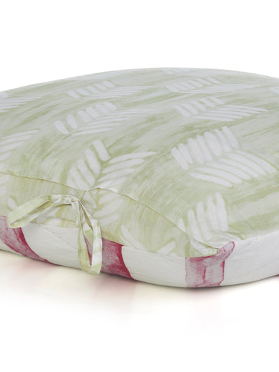 Ayna Red Quilted Sham - 26"x 26"
