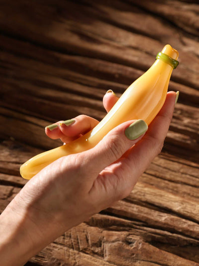 Table Decoration- Fruit Banana - Murano Glass Style