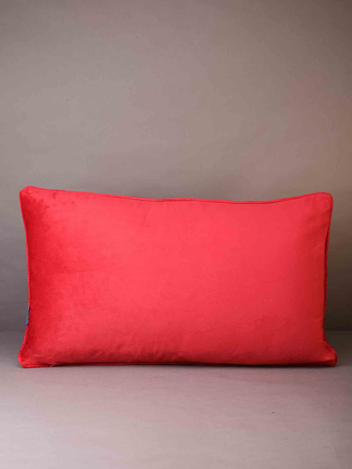 Cushion Cover - Kainat Red Embroidered