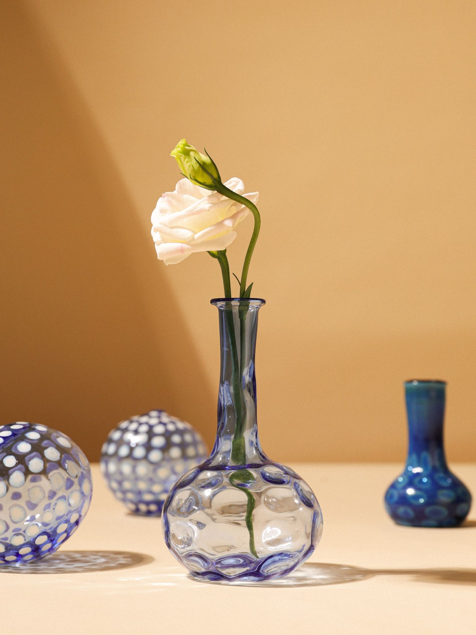 Murano Glass Vase - Aqua