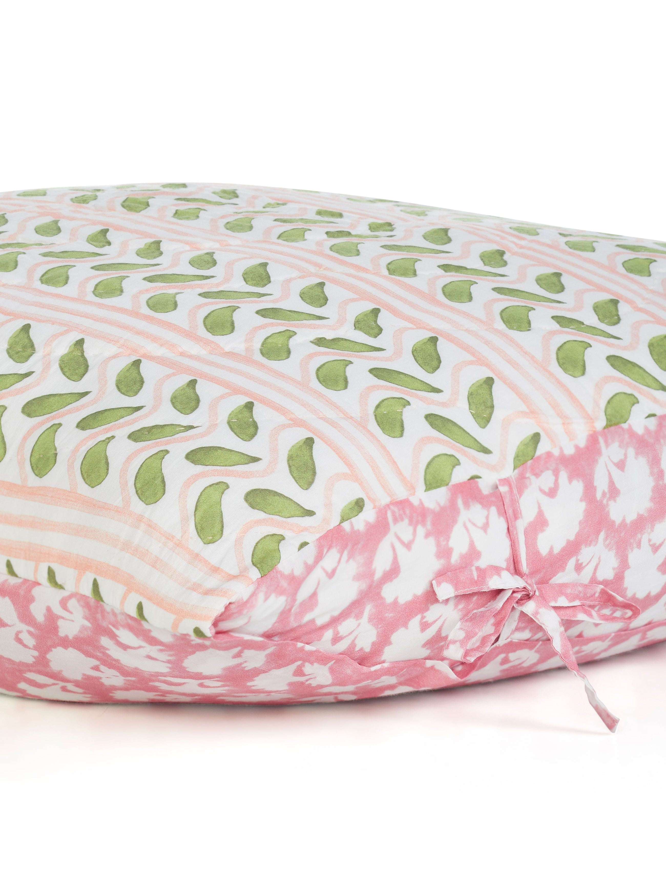 Mica Yellow Quilted Sham - 26"x 26"