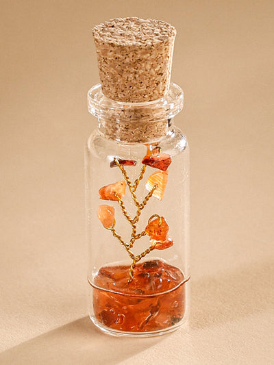 Small Bottle Tree Set of 2 - Carnalian