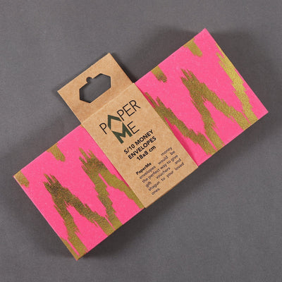Ikat Pink Money Envelope