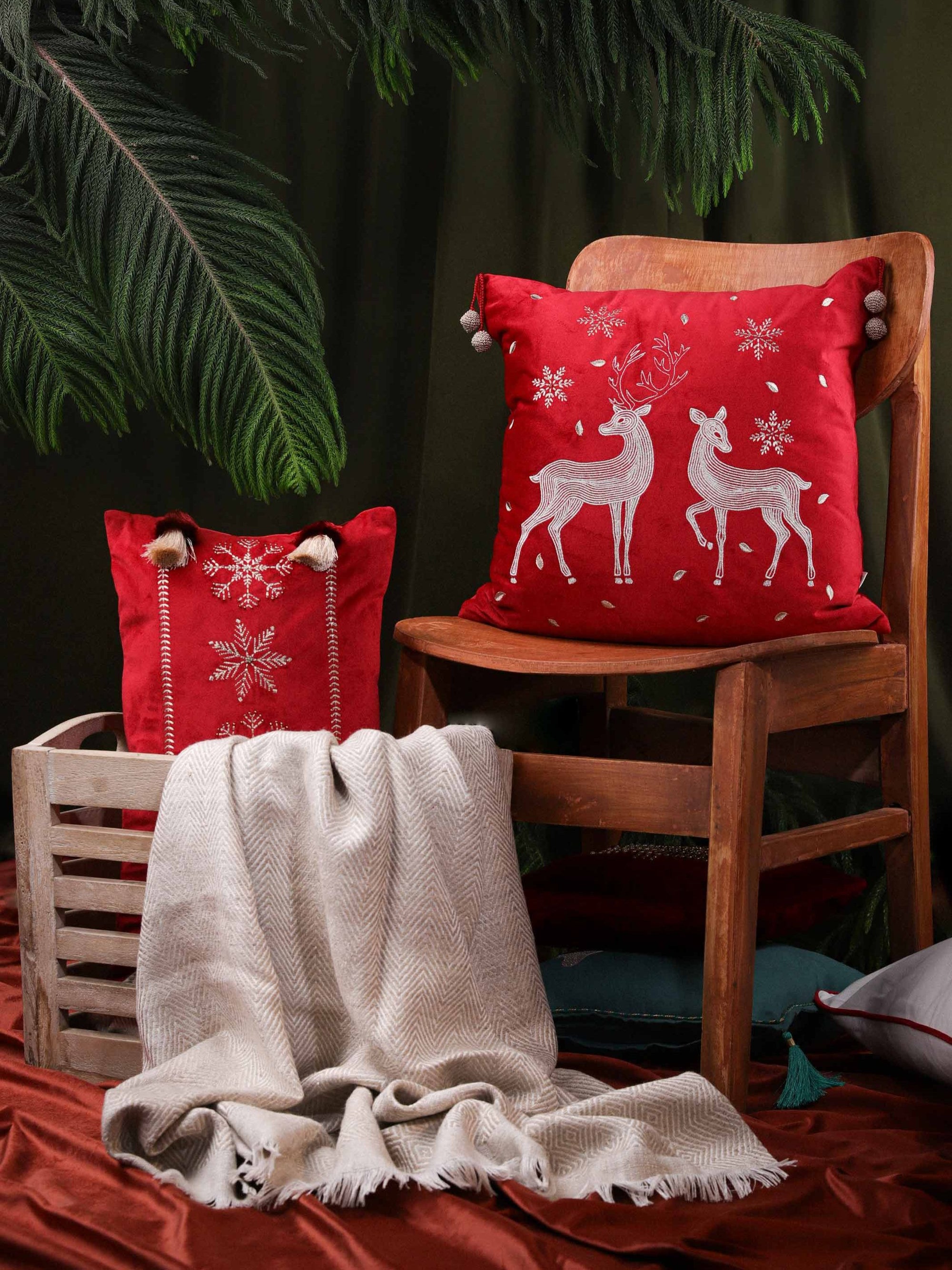 Cushion Cover - Joyful Duo