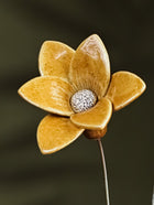 Buttercup- Single flower stem  - Mustard Yellow