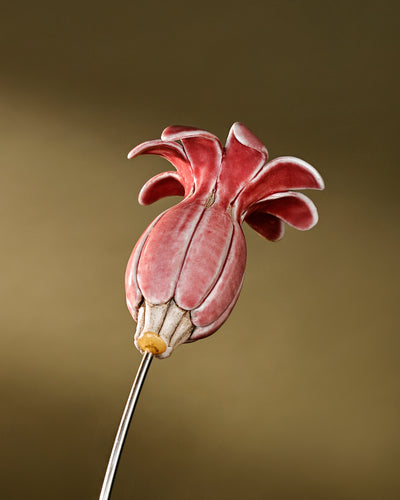 Flowering Pod Tall -single - Deep Pink
