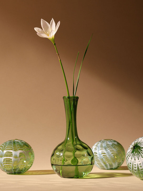 Murano Glass Vase - Jade