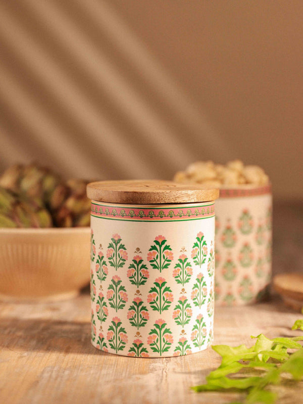 Ceramic Cookie Jar - Angoor Bela Forest Set of 2