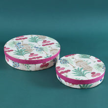 Vrindavan Round Gift Box (Set of 2)