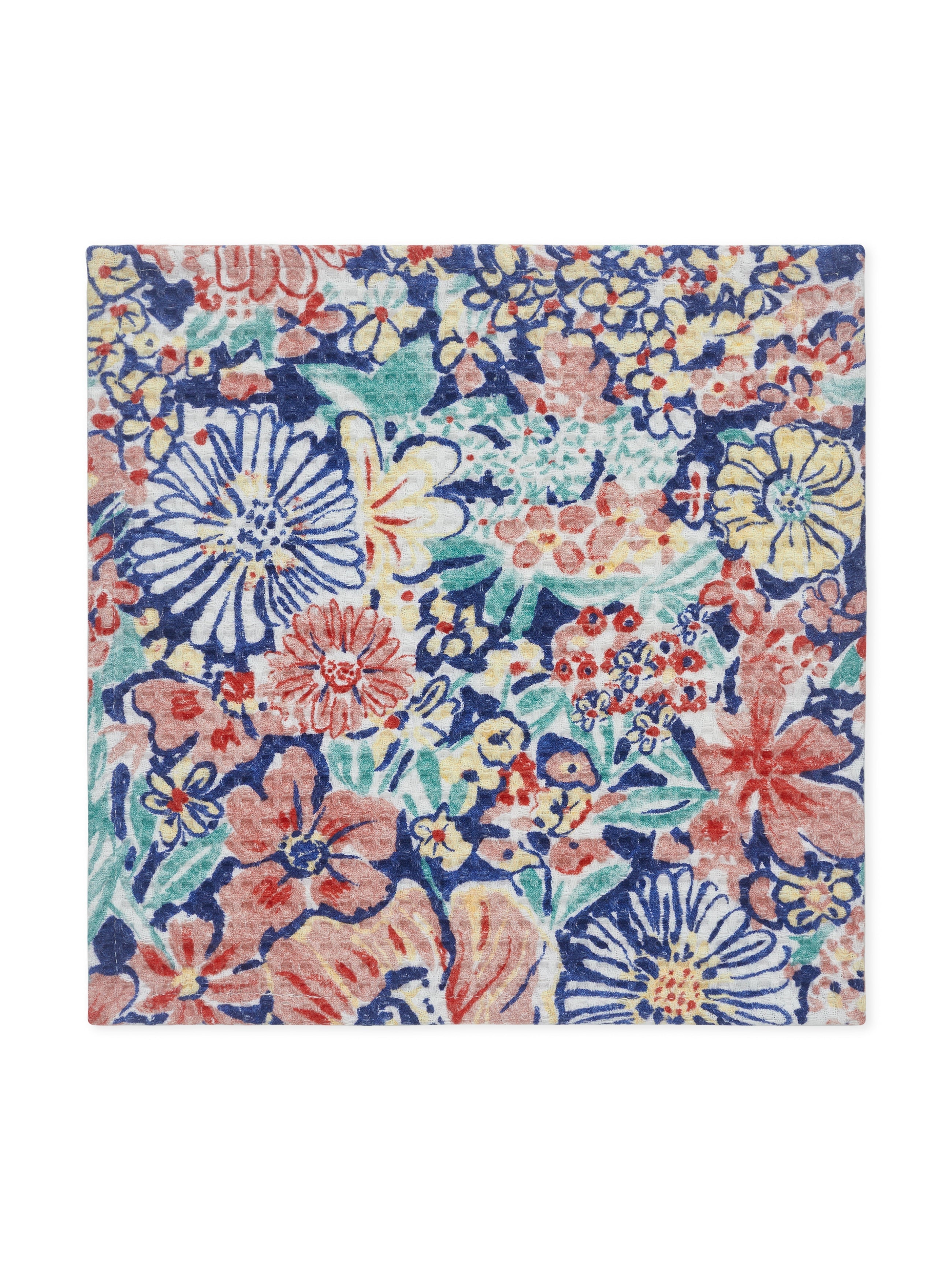 Nature Nectar Blue Face Towel | Set Of 2
