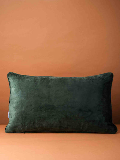 Cushion Cover - Ziya Forest Green Embroidered