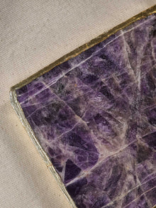 Semi Precious Coasters Set of 4 - Amethyst