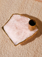Taper Candle Holder - Semi Precious Stone
