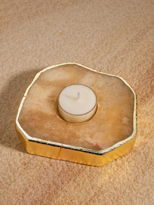 Semi Precious Tea Light Holder