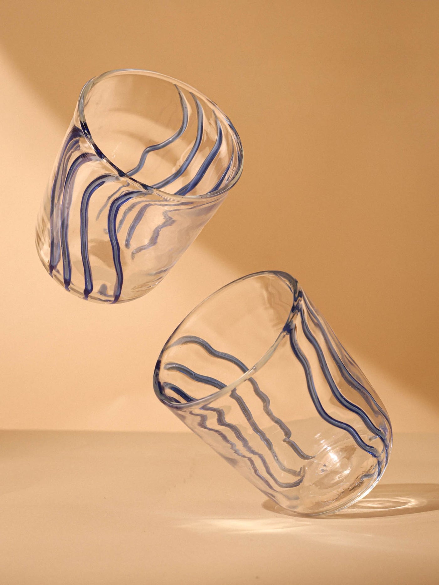 Handblown Glass - Beachcomber Blue