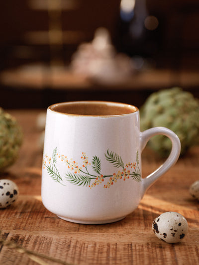 Ceramic Mug - Mimosa Wreath