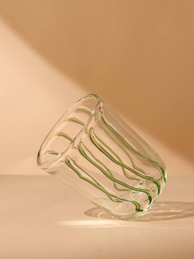 Handblown Green Glass - Beachcomber