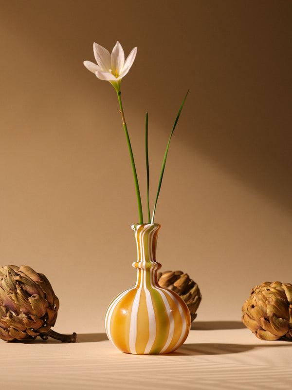 Murano Glass Vase - Earthy Hues