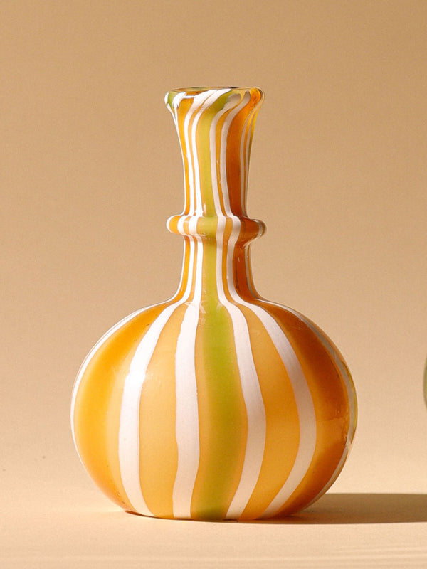 Murano Glass Vase - Earthy Hues