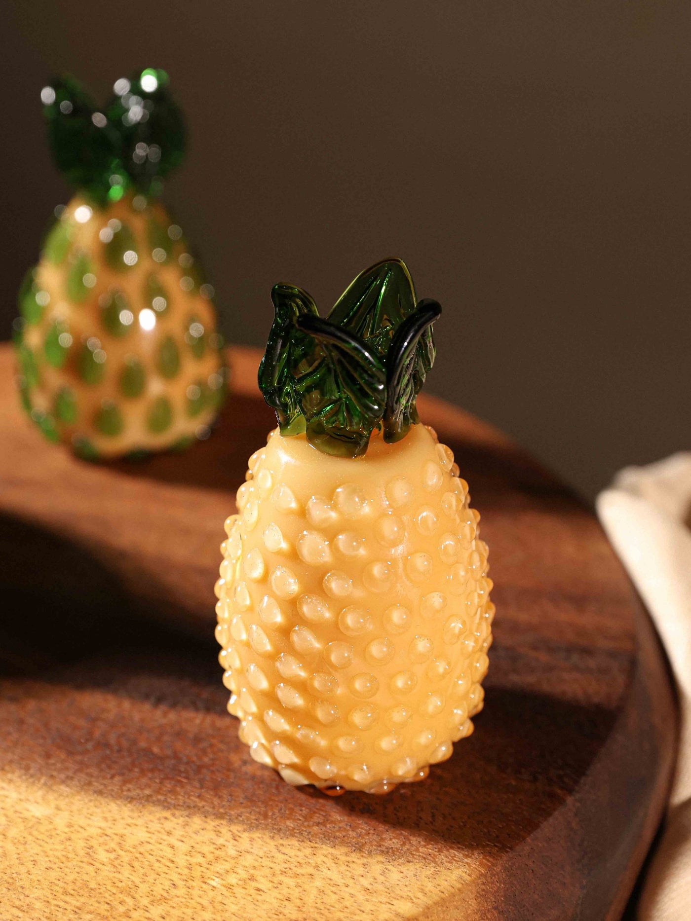 Table Decoration- Pineapple in Murano Glass Style