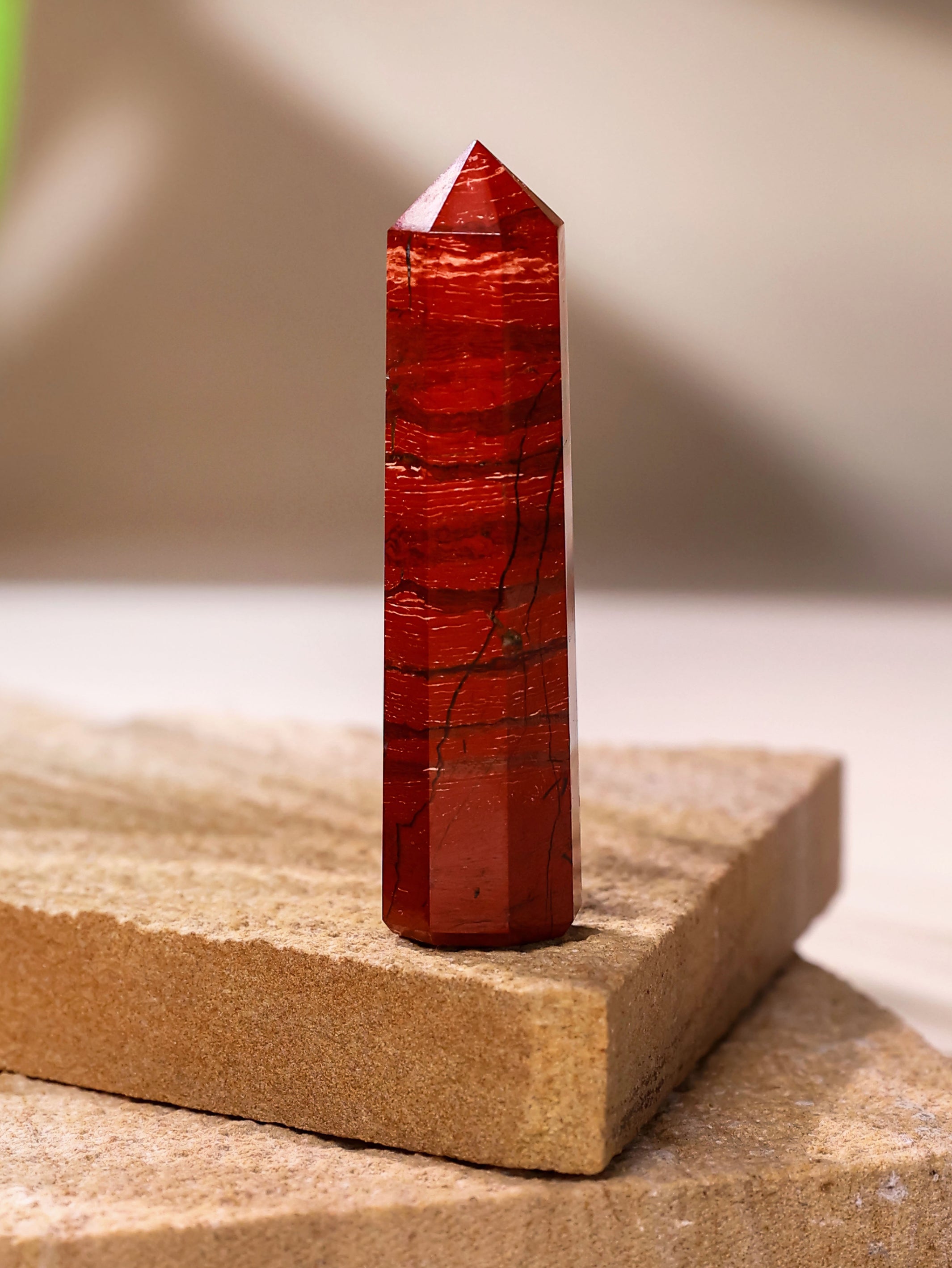 Gemstone Tower - Snakeskin Jasper