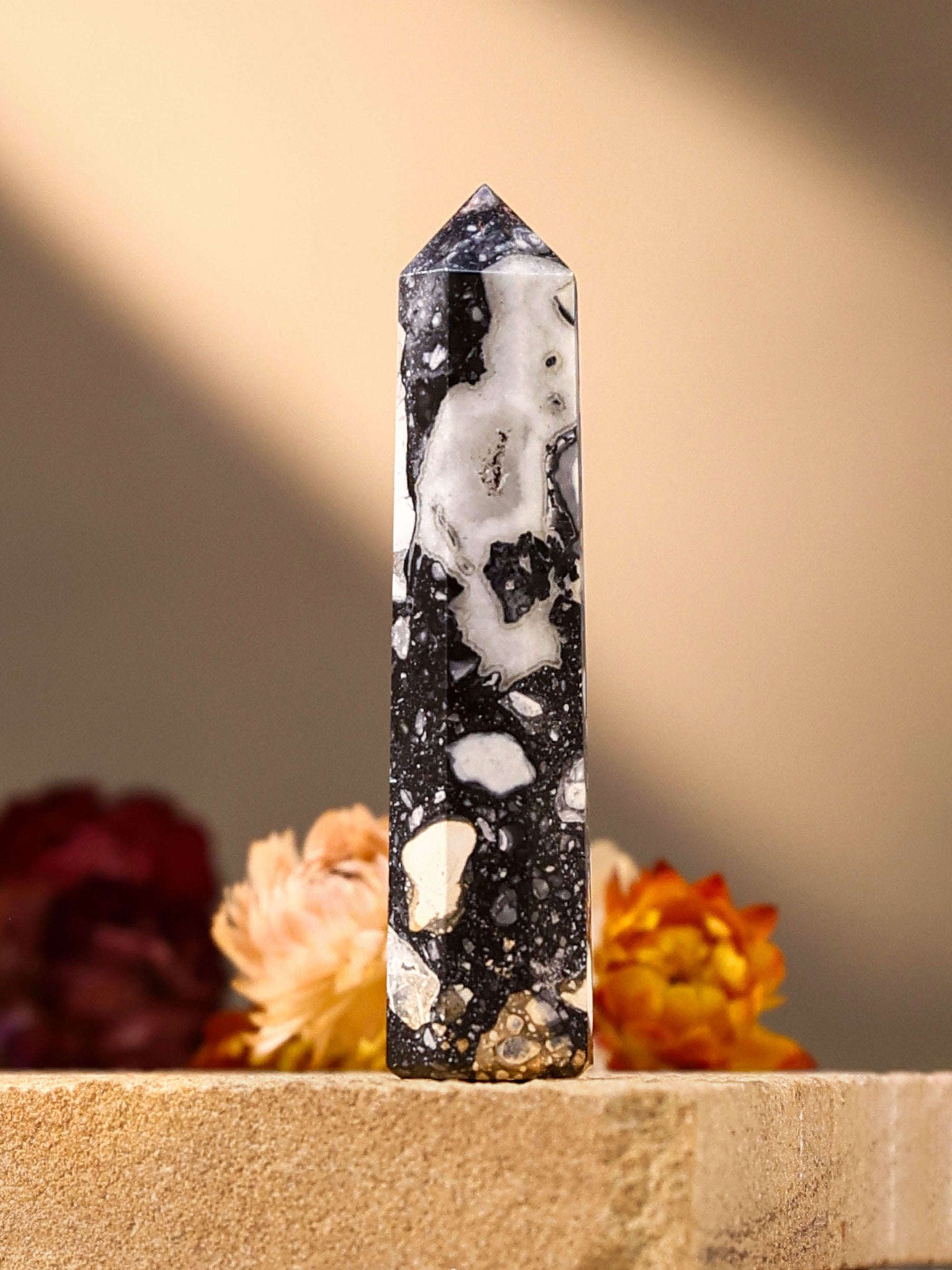 Gemstone Tower - Maligano Jasper