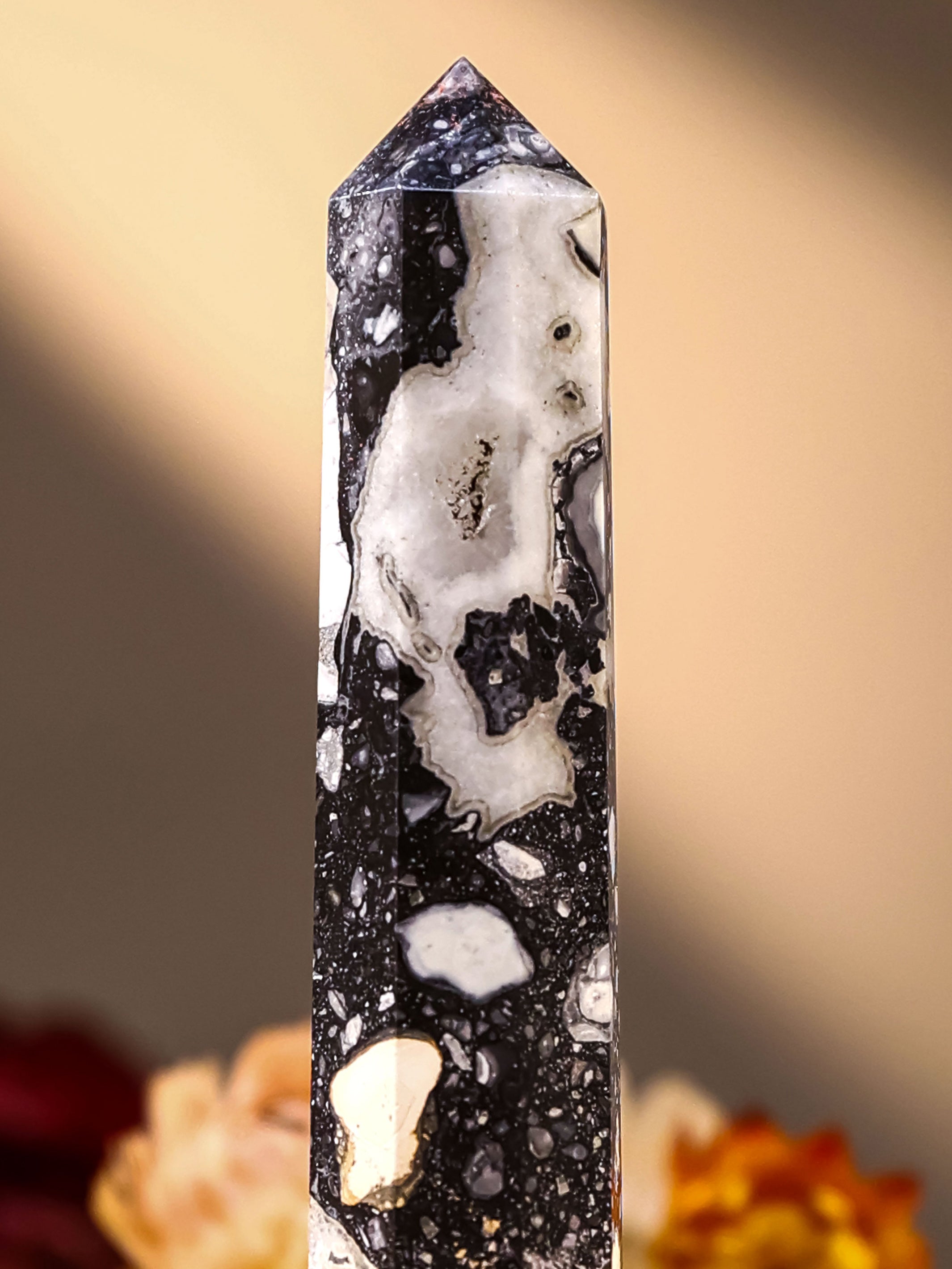 Gemstone Tower - Maligano Jasper