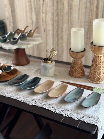 Boat Ceramic Server