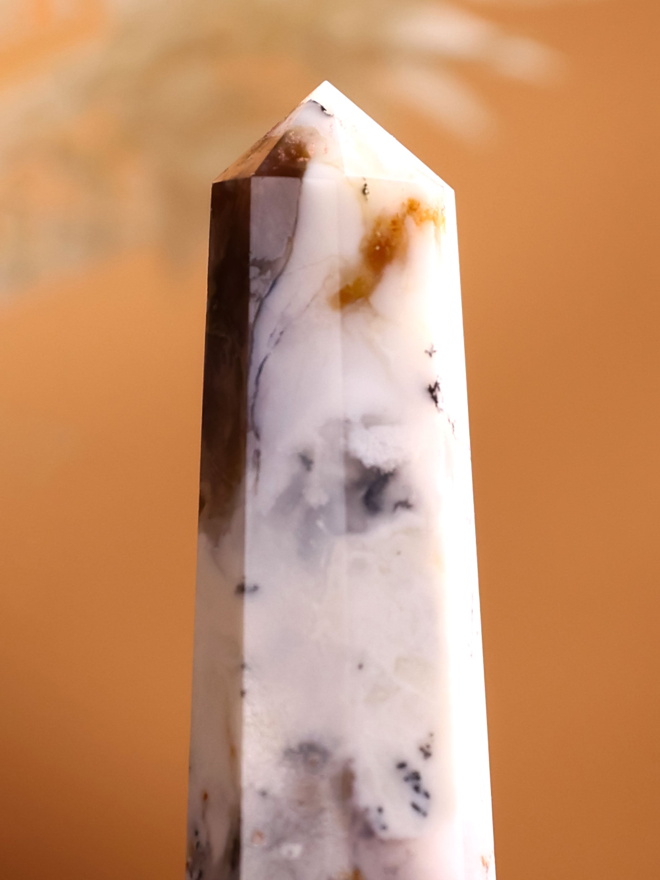 Gemstone Tower - Dendrite Opal