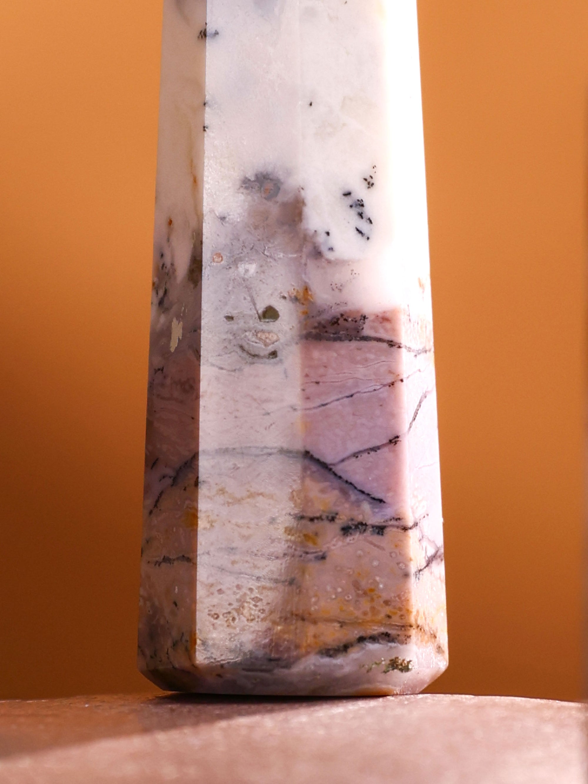 Gemstone Tower - Dendrite Opal