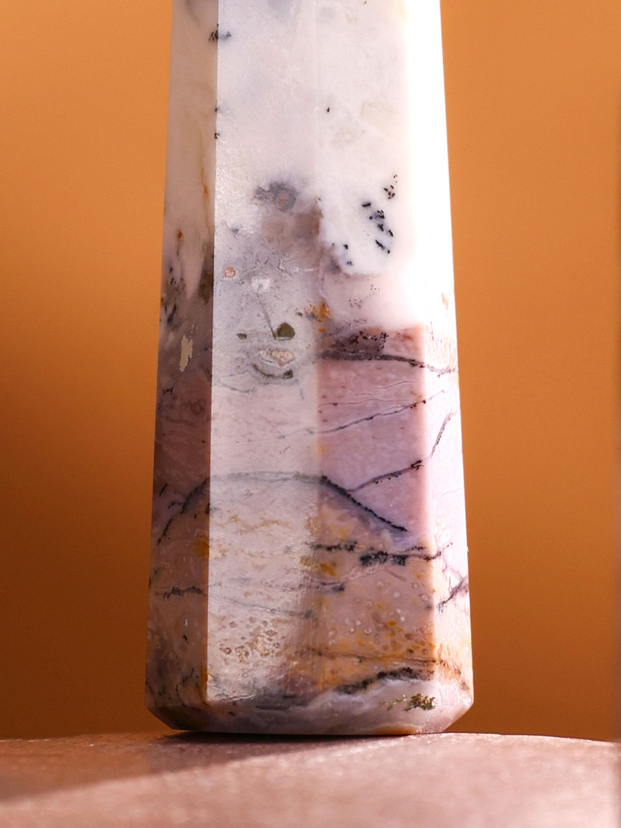 Gemstone Tower - Dendrite Opal