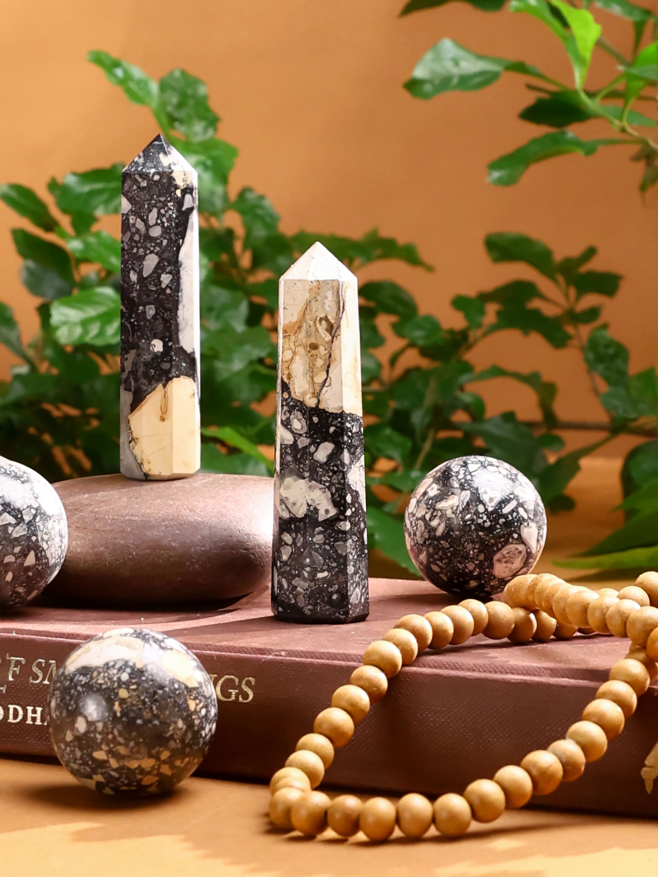 Gemstone Tower - Maligano Jasper