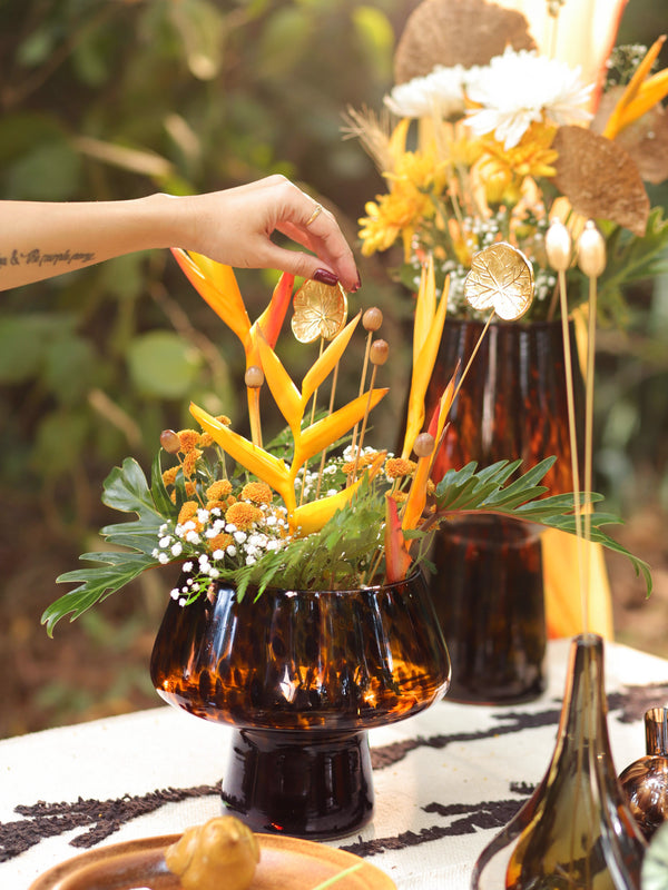 Elysian Stout Glass Vase