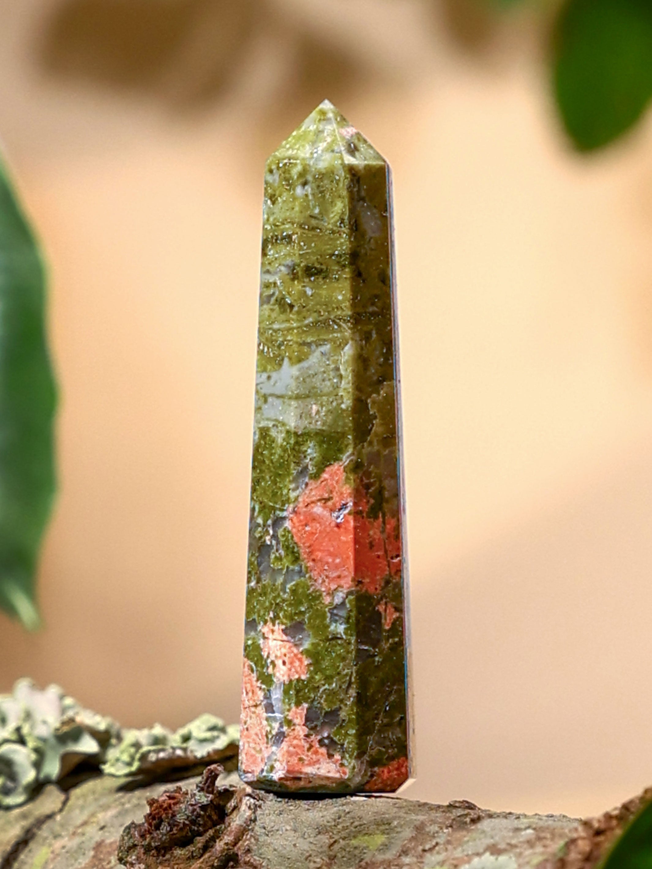 Gemstone Tower - Unakite