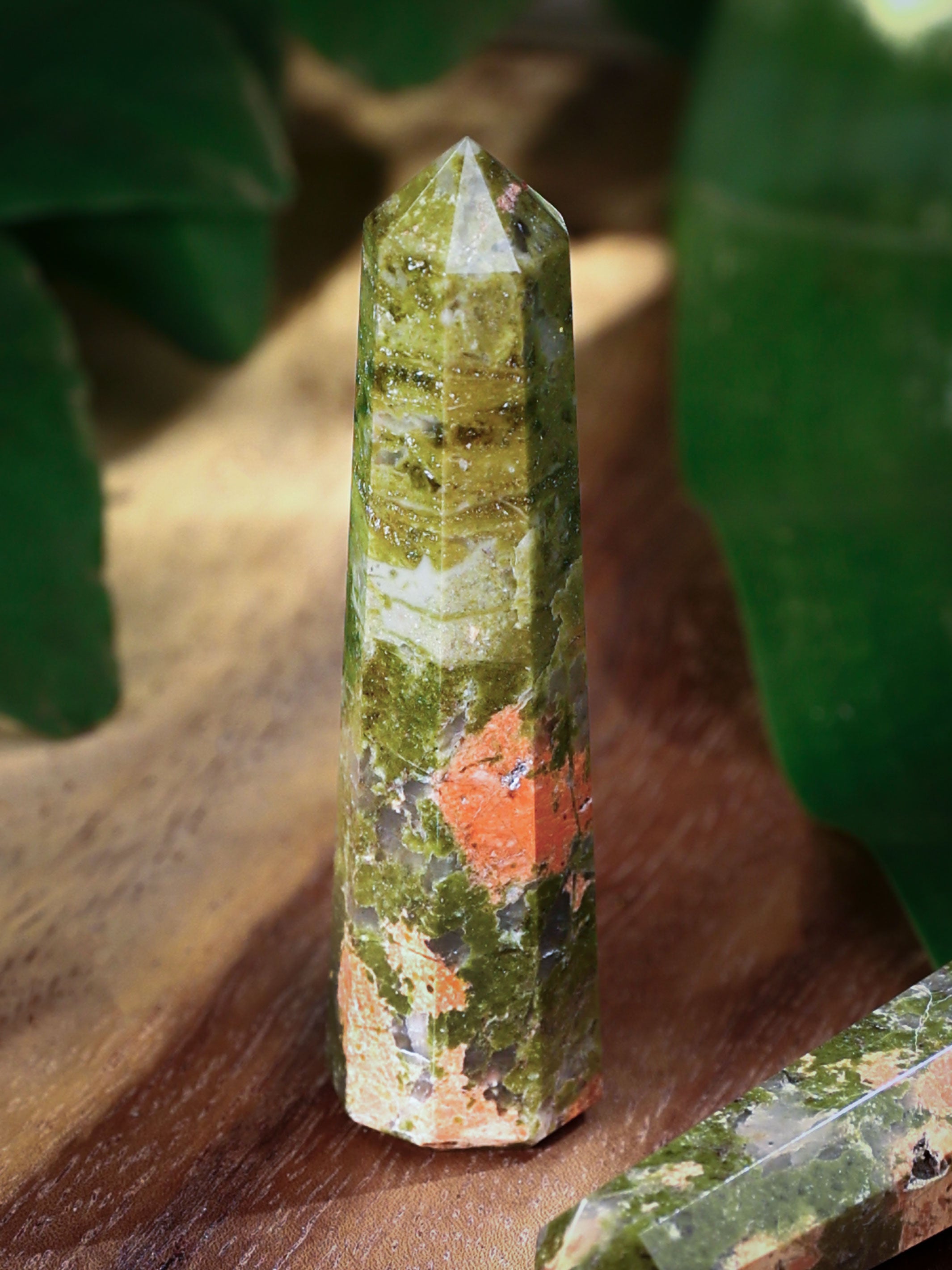 Gemstone Tower - Unakite
