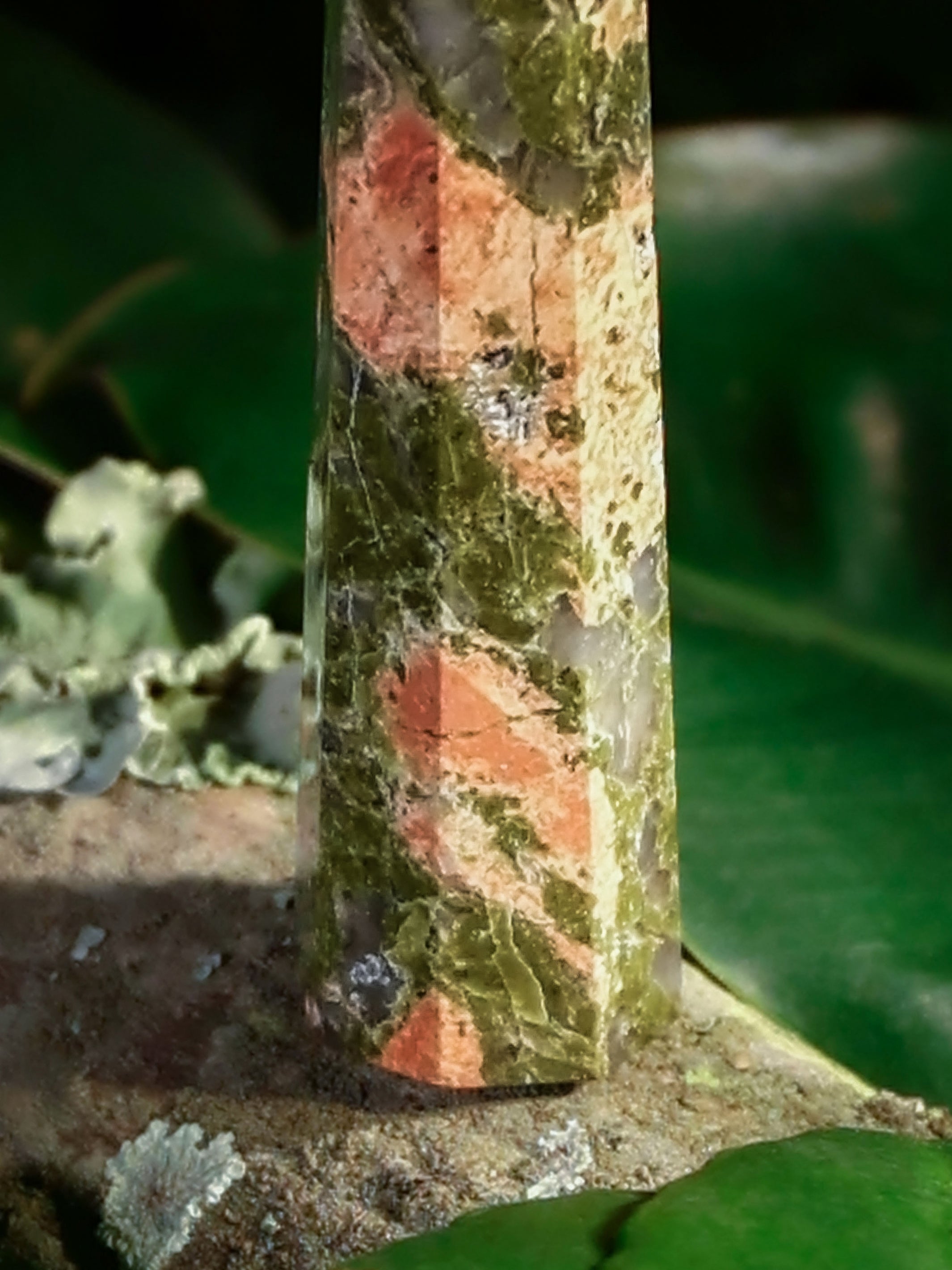 Gemstone Tower - Unakite