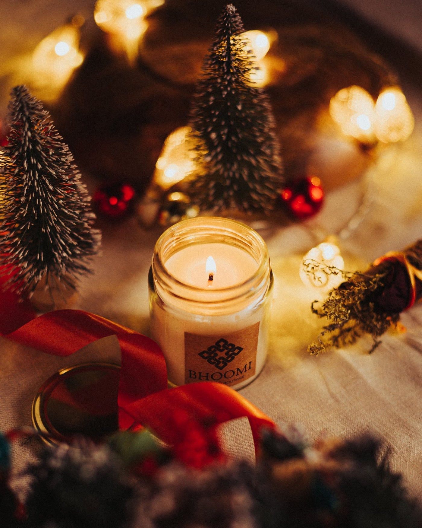 Cypress Candle