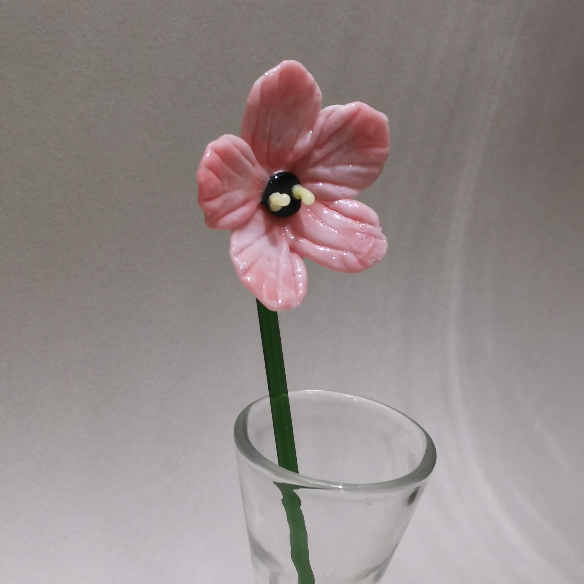 Venetian Rose Glass Flower