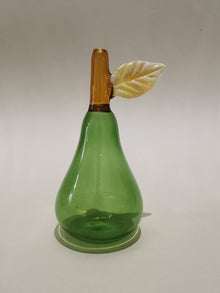 Murano Glass Style Decoration- Pear Green Art Glass