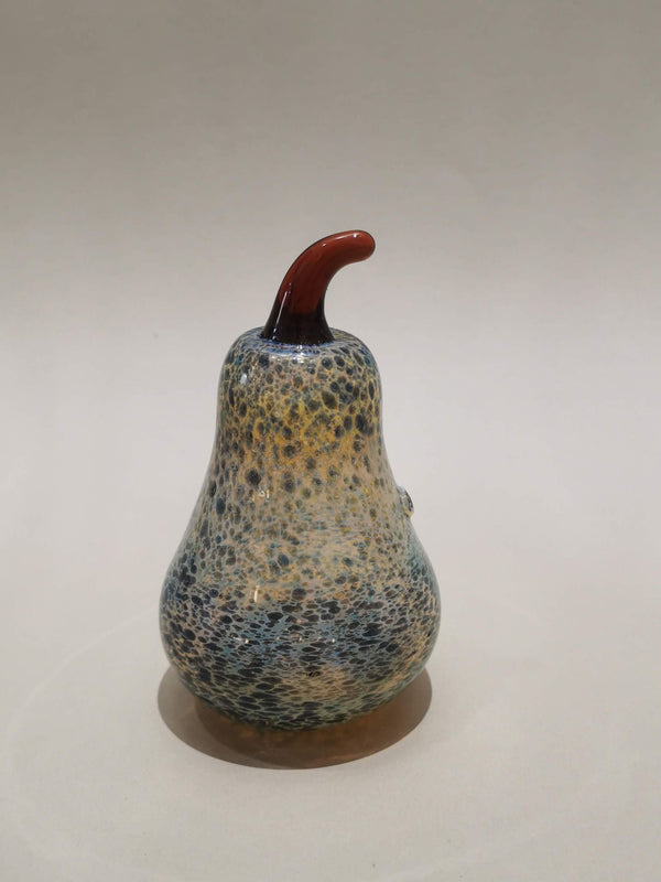 Murano Glass Style Decoration- Marble Pear Art Glass