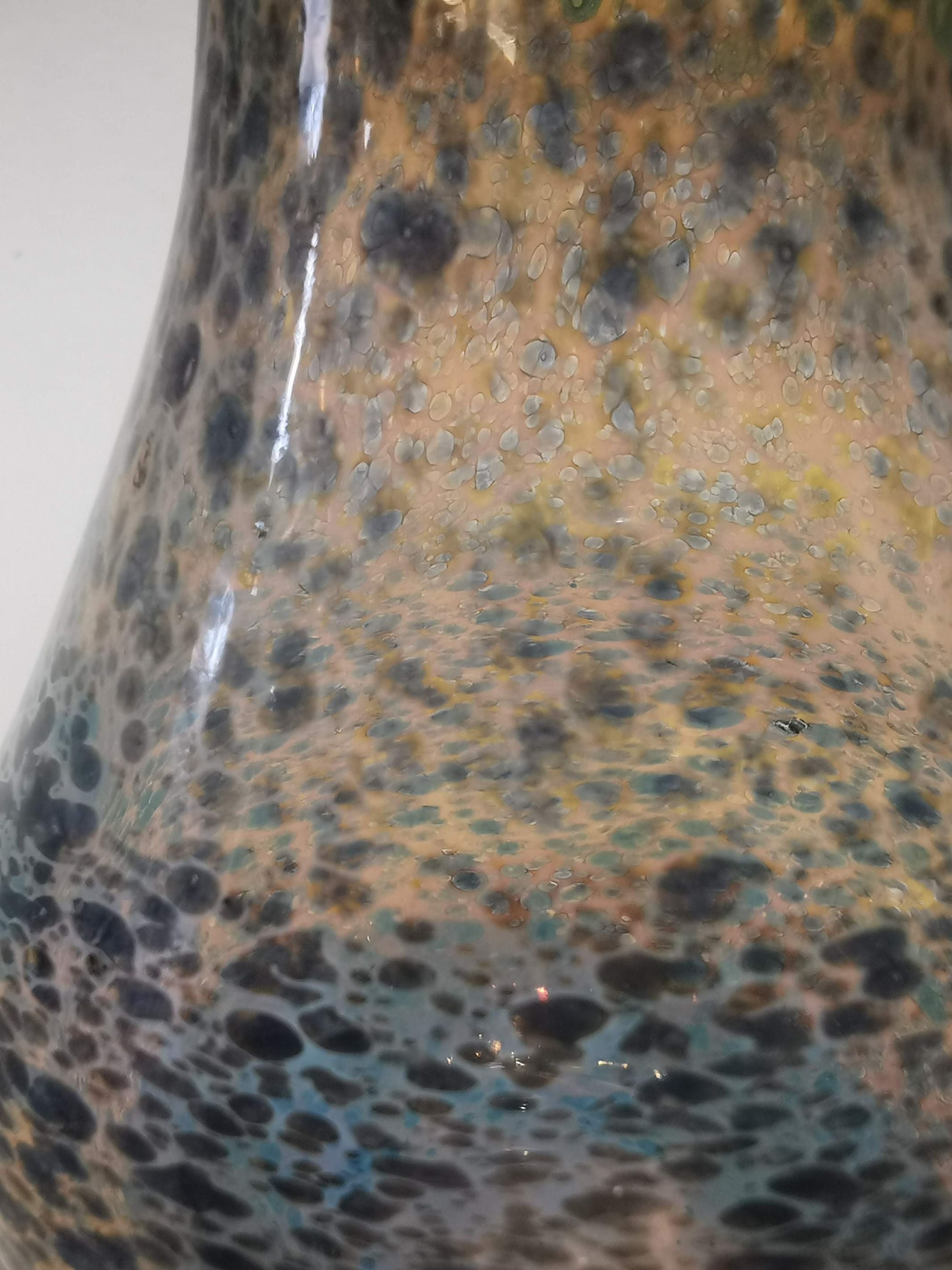 Murano Glass Style Decoration- Marble Pear Art Glass