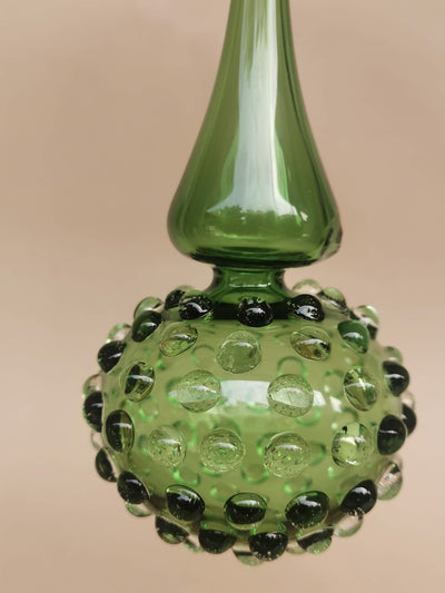 Handblown Glass Ornament - Lumina Jade 4 inch