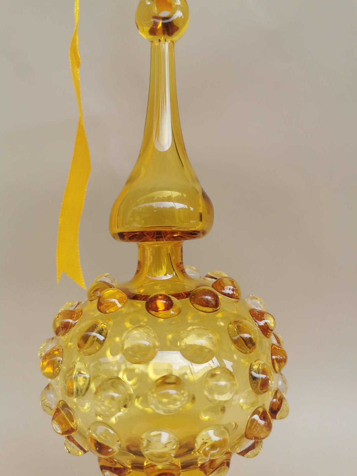 Handblown Glass Ornament - Sunset Lumina 4 inch