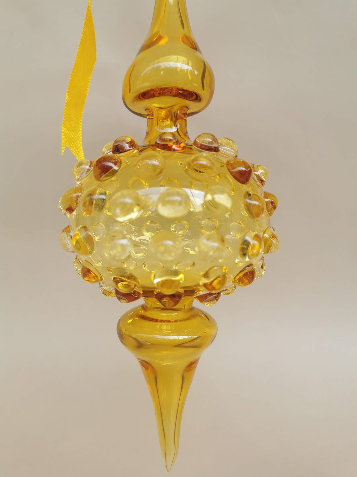 Handblown Glass Ornament - Sunset Lumina 4 inch